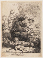 TvB G 2364
<br/>
Pannekoekenbakster
<br/>
<em>Rembrandt (1606-1669)</em>